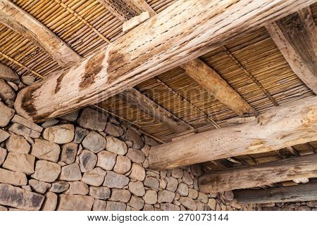 Ruins Of Pre-columbian Fortification Pucara Near Tilcara Village In Quebrada De Humahuaca Valley, Ar