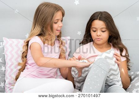 Doing Whatever They Want. Girls Sleepover Party Ideas. Soulmates Girls Having Fun Sleepover Party. G