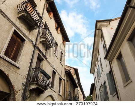 View On Asolo In The Province Of Treviso Veneto Italy