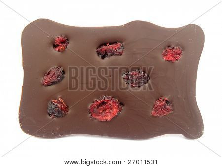 Chocolat aux canneberges