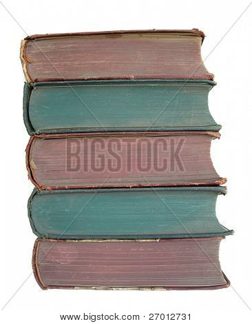 Boek oude vintage vijf