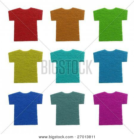 Póló, textil pamut minták alakú
