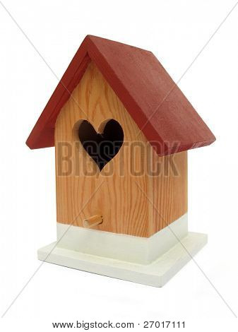 새 둥지 상자 버드 하우스