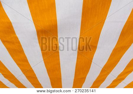 Orange Lines And White Stripes Background. Stock Image.