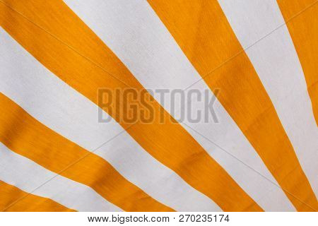 Orange Lines And White Stripes Background. Stock Image.