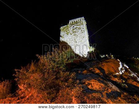 The Castle Seen At Night