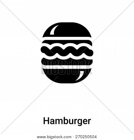 Hamburger Icon Vector Isolated On White Background, Logo Concept