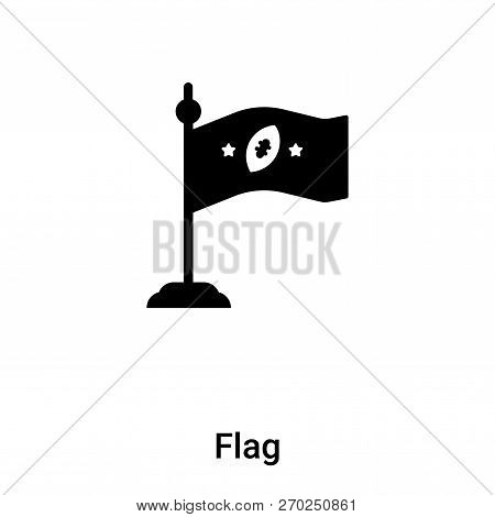 Flag Icon Vector Isolated On White Background, Logo Concept Of F