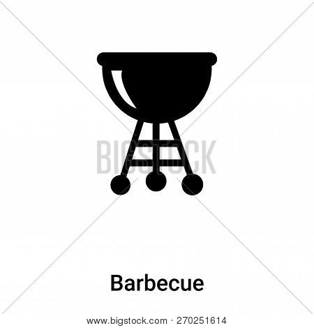 Barbecue Icon Vector Isolated On White Background, Logo Concept
