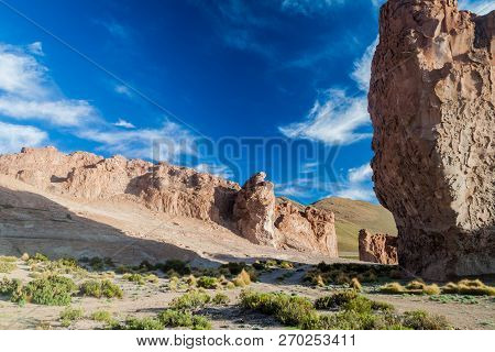 Rock Formation Called Italia Perdida In Bolivia
