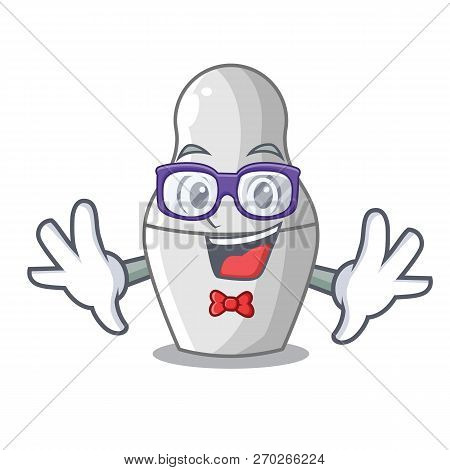 Geek Unpainted Nested Russian Dolls On Cartoon