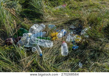 Trash On The Grass