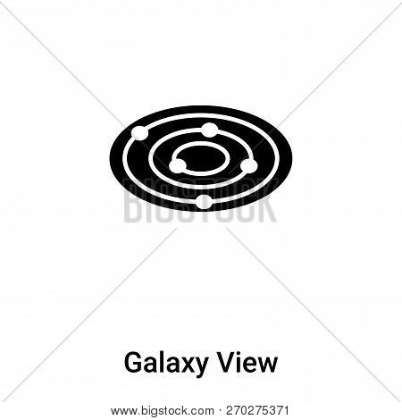 Galaxy View Icon Vector Isolated On White Background, Logo Conce