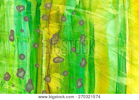 Alcohol Ink Texture. Fluid Ink Abstract Background. Art For Design