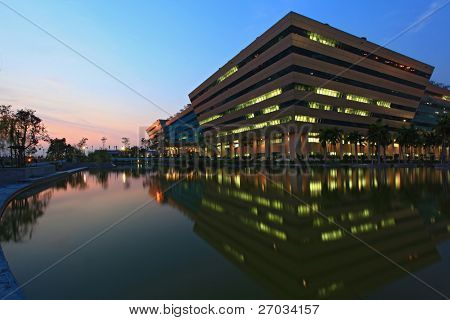 BANGKOK, THAILAND - DEC 20 : Government Complex Building on Dec 20, 2010 in Bangkok Thailand. Government Complex has 34 government units located at Chaeng Wattana St. in Bangkok.