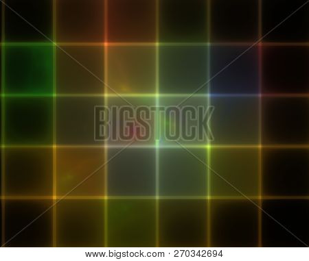 Computer Generated Inimitable Unique Sacred Fractal Image