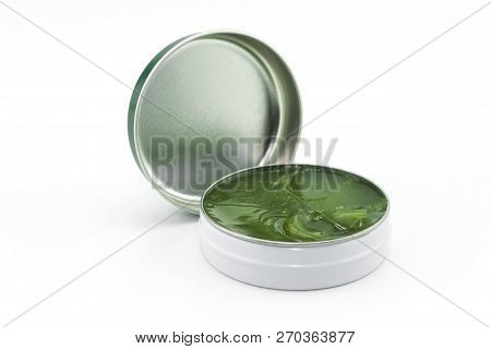 Pain Relief Balm Oinment On White Background