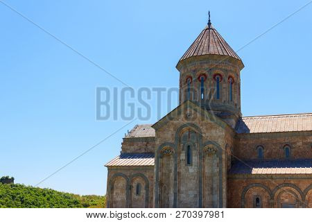 Monastery Of St. Nino At Bodbe Is A Georgian Orthodox Monastic Complex And The Seat Of The Bishops O