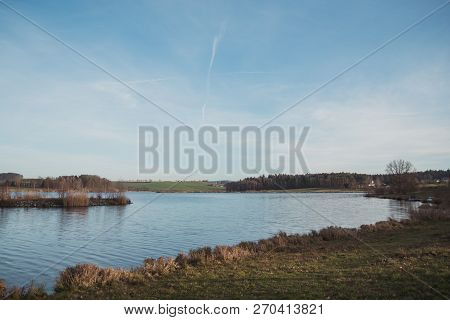 Beautiful View At Drachensee Lake - Bavaria - Germany