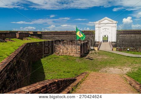 Fortress Of Sao Jose De Macapa In City Macapa, Brazil