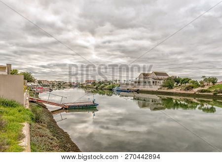Velddrif, South Africa, August 22, 2018: A View Of The Port Owen Marina In Velddrif In The Western C