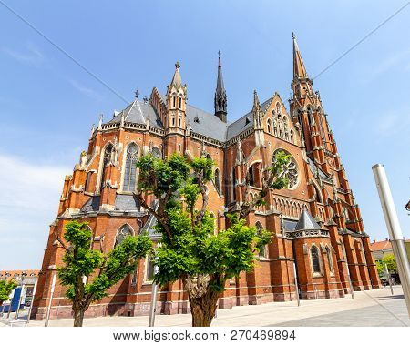In Osijek, Croatia Is The Church Of Saint Peter And Paul And Is The Tallest Building In Croatia Outs