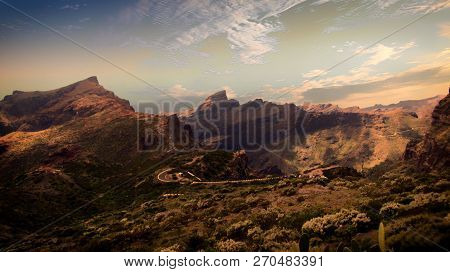 The Teno Massif (spanish: Macizo De Teno) Is One Of Three Volcanic Formations That Gave Rise To Tene