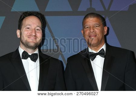 LOS ANGELES - NOV 18:  Peter Ramsey, Rodney Rothman at the 10th Annual Governors Awards at the Ray Dolby Ballroom on November 18, 2018 in Los Angeles, CA