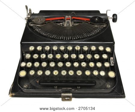 골동품 휴대용 타자기