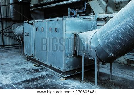 Air Handling Unit, Industrial Ventilation, Air Conditioner, Commercial, Insulation, Pipeline