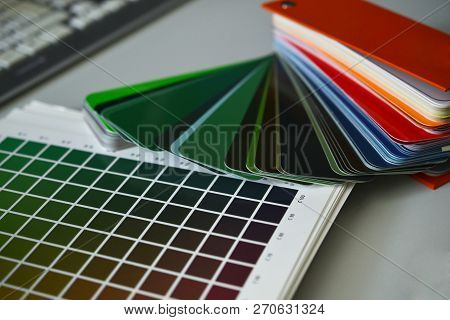 Ral Color Fan Cmyk Color Book Pattern