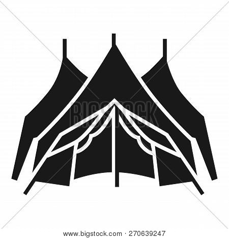 Canopy Icon. Simple Illustration Of Canopy Vector Icon For Web Design Isolated On White Background