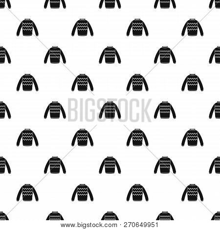 Winter Sweater Pattern Seamless Vector Repeat Geometric For Any Web Design