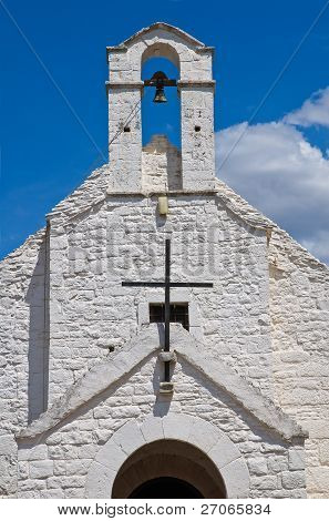 St. Maria di Barsento Church. Noci. Puglia. Italien.