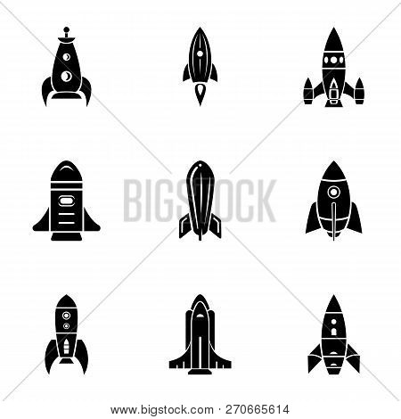 Projectile Icons Set. Simple Set Of 9 Projectile Vector Icons For Web Isolated On White Background