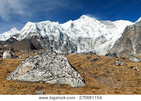Mount Cho Oyu - Way To Cho Oyu Base Camp - Everest Area, Sagarmatha National Park, Khumbu Valley, Ne