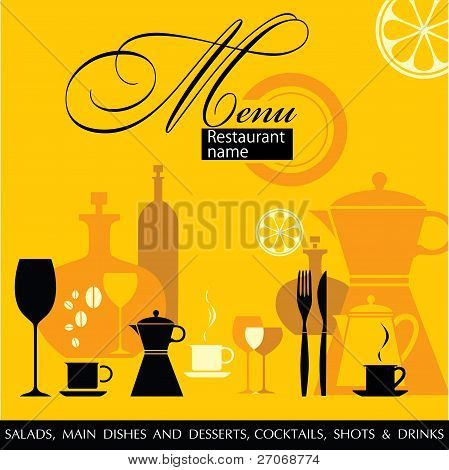 Restauracja menu wektor