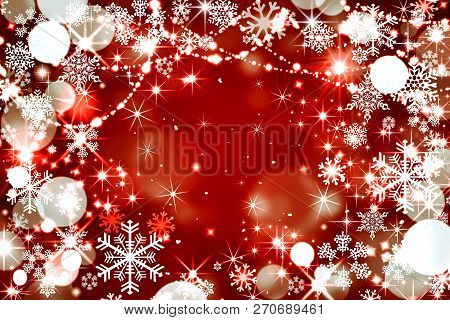 Abstract, Background, Beautiful Winter Bokeh Background, Bright, Background, Map, Holiday, Christmas