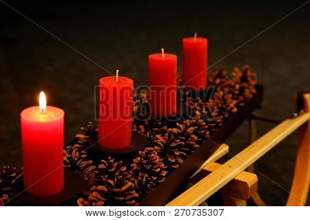 Light The Candles In The Advent