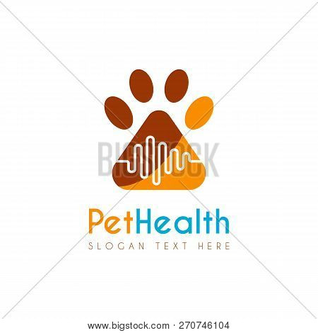 Vector Pet Medical Clinic Health Design Logo Template