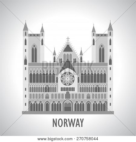 Gothic Nidaros Cathedral Icon