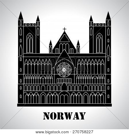 Gothic Nidaros Cathedral Icon