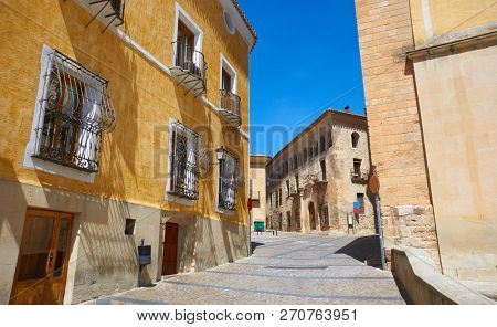 Chinchilla Montearagon by Saint James Way of Levante at La Mancha Spain