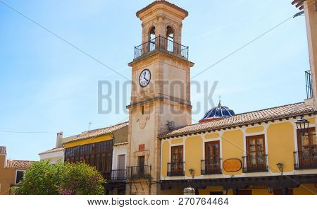 Chinchilla Montearagon by Saint James Way of Levante at La Mancha Spain
