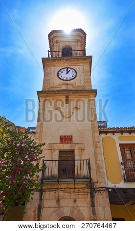 Chinchilla Montearagon by Saint James Way of Levante at La Mancha Spain