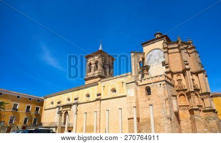Chinchilla Montearagon by Saint James Way of Levante at La Mancha Spain