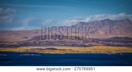 Scenes At Lake Mead Nevada Arizona Stateline