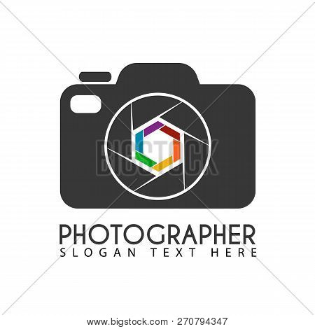 Vector Shutter Camera Logo Icon Symbols App Icon Brand Identity