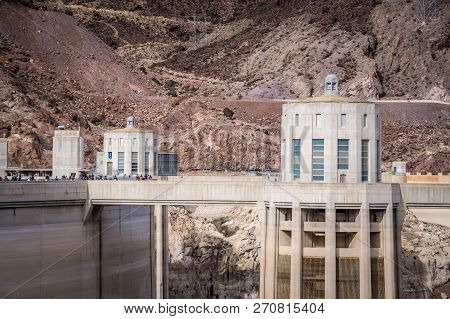 Scenes Around Hoover Dam And  Mike O'callaghan - Pat Tillman Memorial Bridge Plaza