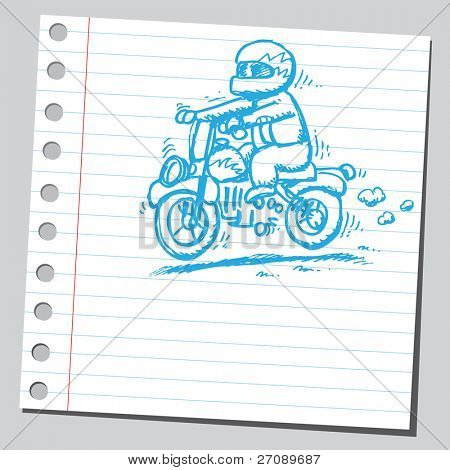 Motocyklista Klikyháky